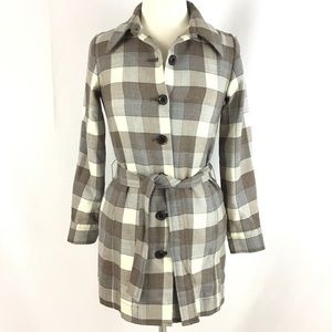 Pendleton Plaid Pocket Shirt Dress Tunic